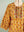 Elizabeth Mustard & Red Hand Block Printed Cotton Tunic