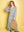 Henrietta Blue & Green Hand Block Printed Cotton Tukdi Dress