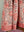 Henrietta Peach Hand Block Printed Cotton Tukdi Dress