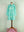 Catherine Turquoise Hand Block Printed Cotton Shirt Dress