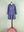 Catherine Indigo Hand Block Printed Cotton Shirt Dress