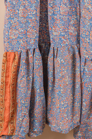 Recycled Silk Long Dress - Large - 35