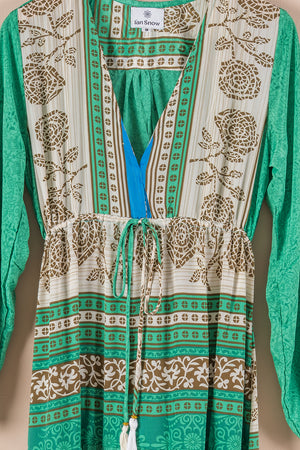 Recycled Silk Long Dress - Medium - 01