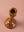 Sepia Moulded Metal Ceramic Candle Holders