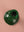 Racing Green Moulded Metal Ceramic Candle Holders
