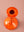 Apricot Moulded Metal Ceramic Candle Holders
