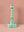 Azure Moulded Metal Ceramic Candle Holders