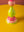 Pink & Green Hand Painted Wooden Candle Holder