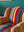 Striped Velvet Armchair