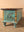 Blue Reclaimed Wooden Chest with Brass Trim