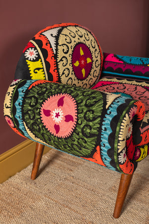 Neon Embroidered Nest Chair