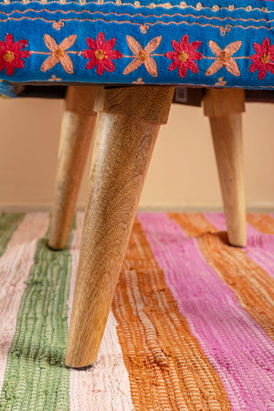 Cholena Embroidered Armchair