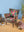 Grey Bloomingville Velvet Armchair