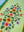 Green Floral Hand Painted Cupboard