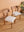 Cormac Acacia Wood Natural Finish Upholstered Dining Chair
