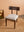 Cormac Acacia Wood Vinegar Finish Upholstered Dining Chair