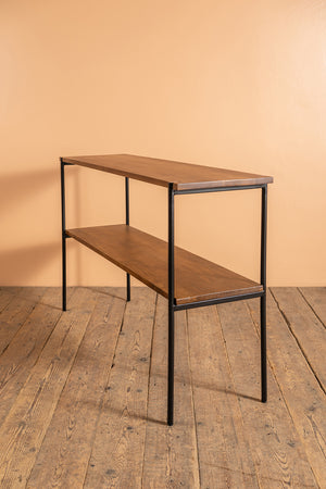 Conrad Acacia Wood Umber Finish Console Table