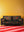 Black & Neon Velvet Embroidered Large Sofa