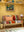 Wooden Sofa with Striped Velvet Cushions