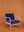 Blue Opal & Purple Haze Colourblock Velvet Chair
