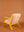 Coral Cloud & Primrose Colourblock Velvet Chair