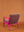 Purple Dove & Amaranth Colourblock Velvet Chair
