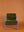 Moss Green & Cornflower Colourblock Velvet Chair