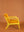 Honey Gold & Lemonade Colourblock Velvet Chair