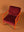 Pomegranate & Persimmon Colourblock Velvet Chair