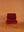 Pomegranate & Persimmon Colourblock Velvet Chair