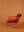 Pomegranate & Persimmon Colourblock Velvet Chair