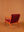 Pomegranate & Persimmon Colourblock Velvet Chair