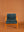 Deep Sapphire & Pumpkin Colourblock Velvet Chair