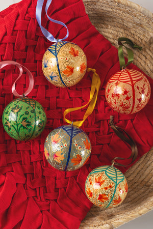 Pink & Red Kashmiri Bauble