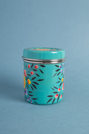 Blue Kashmiri Spice Tin