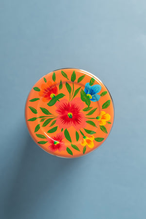 Coral Pink Kashmiri Spice Tin