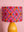 Pink & Orange Embroidered Lampshade
