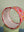 Pink & Orange Embroidered Small Lampshade