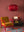 Savvy Red Sphere Pleated Paper Lampshade