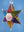 Multi Coloured Iron & Glass Hanging Star Lantern