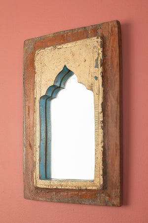 Vintage Wooden Mirror - 1245