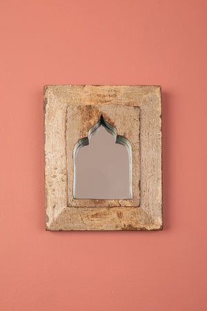 Vintage Wooden Mirror - 1248