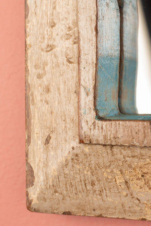 Vintage Wooden Mirror - 1248