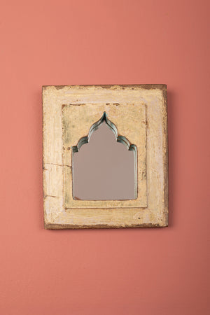 Vintage Wooden Mirror - 1250
