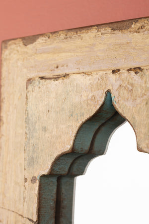 Vintage Wooden Mirror - 1250