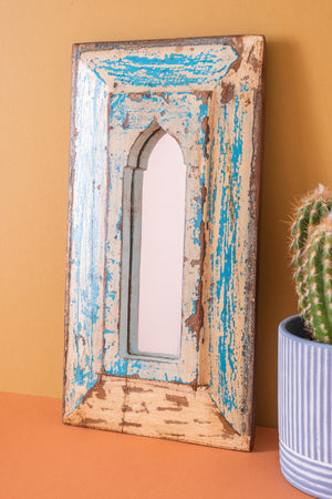 Vintage Wooden Mirror - 701