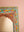 Highly Decorative Arched Wooden Mirror with Mehandi Work