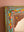 Highly Decorative Arched Wooden Mirror with Mehandi Work
