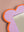 Lilac & Orange Scalloped Medium Wall Mirror (Seconds)