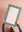 Blue & Brown Scalloped Medium Wall Mirror (Seconds)